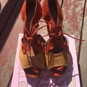 Brand new! Suede Jeffrey Campbell Taylor Shoes